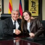 Claudia Pina renueva con el Barça hasta 2029
