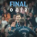 Celta sorprende al Real Madrid en emocionante partido
