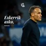 Nuevo entrenador en la Real tras la salida de Sergio Francisco